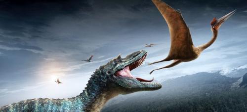 Sur la terre des dinosaures, le film 3D en Blu Ray : Sur la terre des  dinosaures, le Film 3D Combo Blu-Ray 3D + DVD - AlloCiné