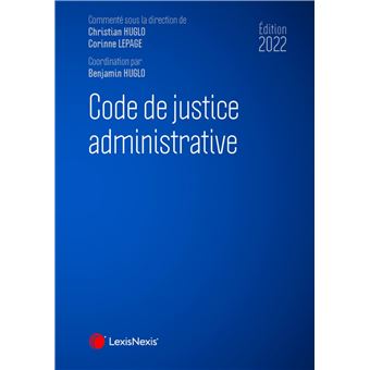 Code de justice administrative 2022