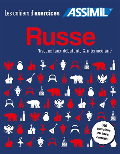 Coffret Cahiers Russe Niveau intermédiaire et avancé