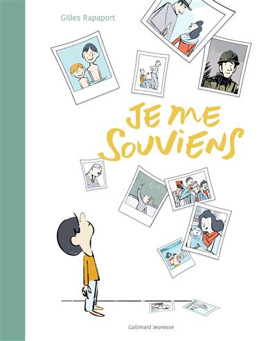 Je me souviens - Gilles Rapaport - cartonné
