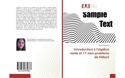 Introduction a l'algebre reelle et 17 eme probleme de hilber