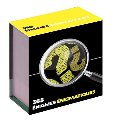 Mini calendrier - 365 énigmes énigmatiques -  Collectif - cartonné