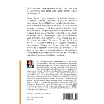 La théorie de la zone monétaire mondiale