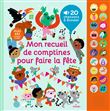 Mon recueil de comptines pour faire la fête