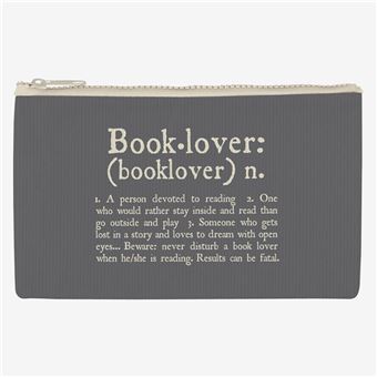 ZIPPER POUCH FUNKY COLLECTION - BOOKLOVER - 1