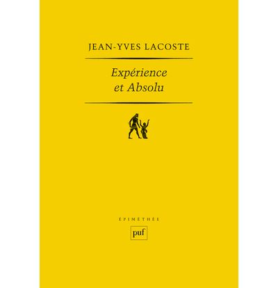 Experience et absolu
