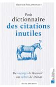 Petit dictionnaire des citations inutiles