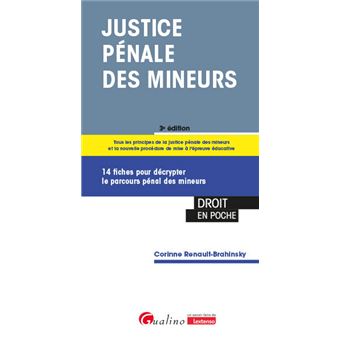 Justice pénale des mineurs, 3ème édition