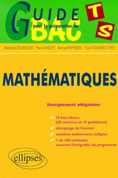 Mathématiques - Terminale S - Bénédicte Bourgeois - broché