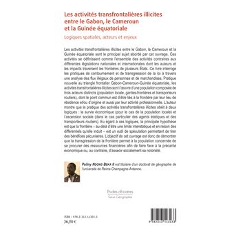 Les activités transfrontalières illicites entre le Gabon, le Cameroun et la Guinée équatoriale