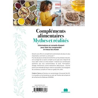 Compléments alimentaires mythes et réalités