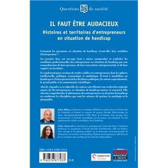 Il faut être audacieux