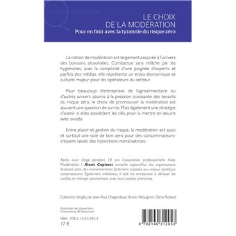 Le choix de la modération