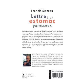 Lettre à un estomac paresseux