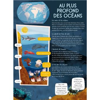 Découvre les animaux marins en BD