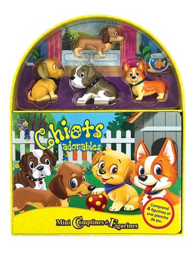 Mini Comptines et Figurines Chiots Adorables