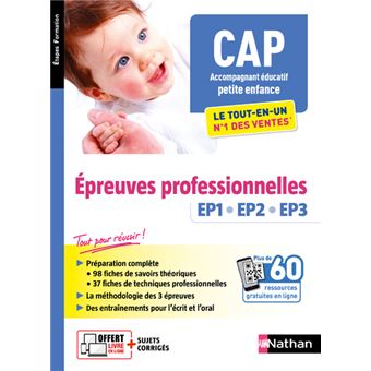 CAP accompagnant éducatif petite enfance - Le tout-en-un - EPR EP1 EP2 EP3 (EF) 2020