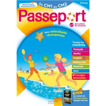 Passeport Cahier De Vacances 2020 Toutes Les Matieres Du Cm1 Au Cm2 9 10 Ans 9 10 Ans Broche Claire Barthomeuf Jacques Chanteux Xavier Knowles Bernard Jenner Bernard Jenner Pronto Achat Livre Fnac