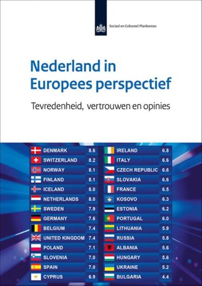 SCP-publicatie - Tevredenheid - Vertrouwen En Opinies - Nederland In ...