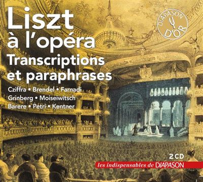 Liszt à l’opéra / Transcriptions et paraphrases