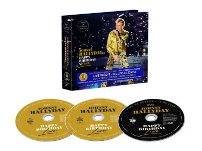Happy Birthday Live Parc De Sceaux Edition Limitee Johnny Hallyday Cd Album Achat Prix Fnac