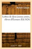 Lettres de deux jeunes amies, élèves d'Écouen