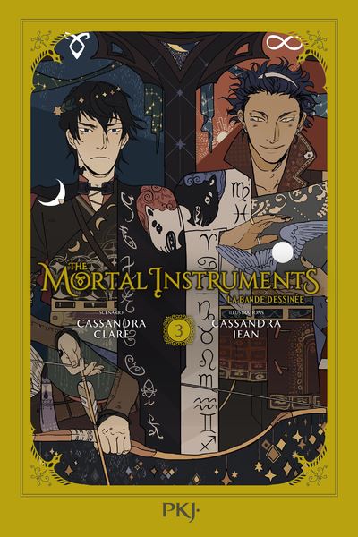 Couverture de The Mortal Instruments La bande dessinée n° 3 The Mortal instruments : la bande dessinée : tome 03