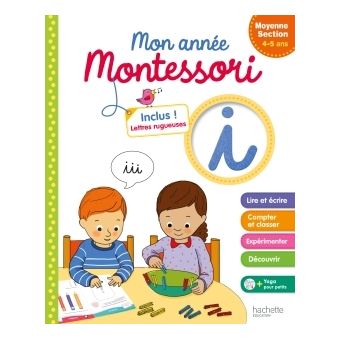 Mon cahier de vacances Montessori : 4/5 ans - Marcel Caroline - Hachette  Education - Grand format - Librairie Gallimard PARIS
