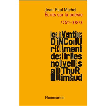 Ecrits sur la poésie - 1