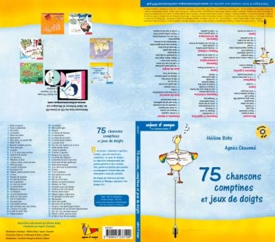 75 chansons comptines et jeux de doigts/digipack