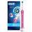 Brosse à Dents Oral-B Pro 2 2000N Cross Action Rose_1