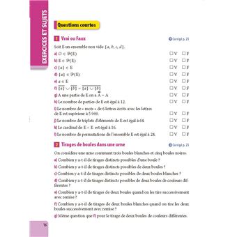 ABC BAC Excellence Maths terminale