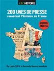 200 Unes de presse racontent l'histoire de France