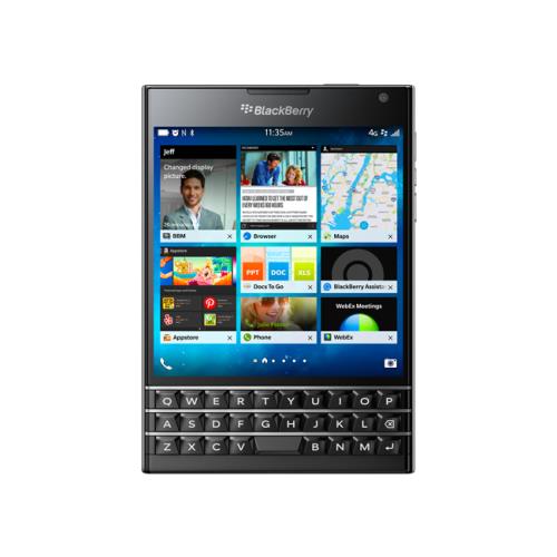 BlackBerry Passport - 4G smartphone BlackBerry - RAM 3 Go / Mémoire interne 32 Go - microSD slot - Écran LCD - 4.5\