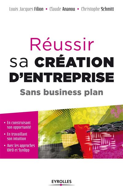 Créer son entreprise sans business plan - Claude Ananou - broché