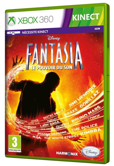 DISNEY FANTASIA LE POUVOIR DU SON XBOX 3