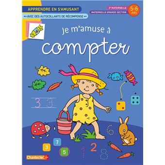 Je m'amuse à compter - Apprendre en s'amusant (5-6 ans). Autocollants récompense
