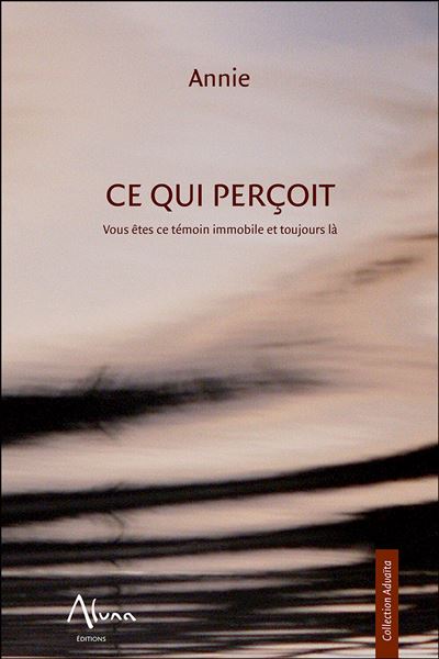 Ce qui perçoit - Vous êtes ce témoin immobile et toujours là -  Annie - broché