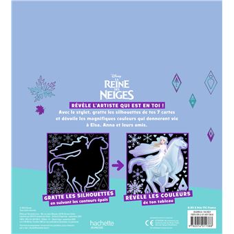 LA REINE DES NEIGES - Pochette Cartes à gratter - Disney