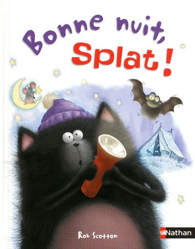 Bonne nuit, Splat ! - Rob Scotton - cartonné