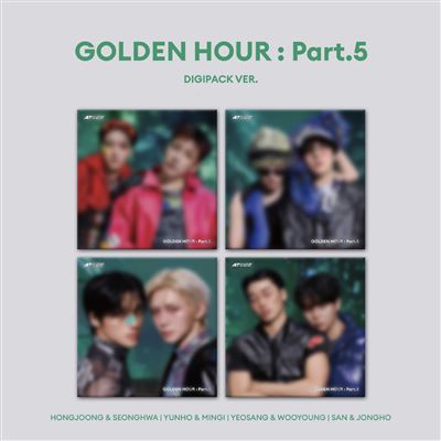 Golden Hour, Part 5 - Unit Digipack - Signed Edition - Ateez - CD