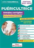 Concours Puéricultrice - Annales corrigées - Sujets 2020