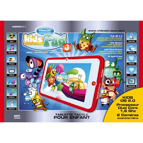 Tablette Tactile enfant Vidéojet Kidspad 2 - Tablette tactile - Achat &  prix