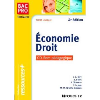 Economie Droit Bac Pro Tertiaires - 