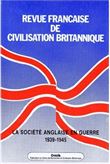 Revue française de civilisation britanqiue col IX octobre 1996