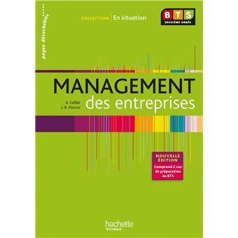 En situation Management des entreprises BTS 2e année - Livre élève