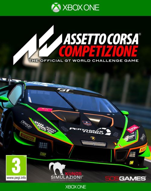 Pochette avant du jeu Assetto Corsa Competizione Xbox One