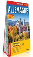 Allemagne 1/900.000 (carte grand format laminée)