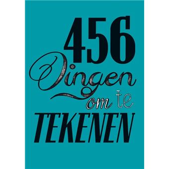 456 dingen om te tekenen