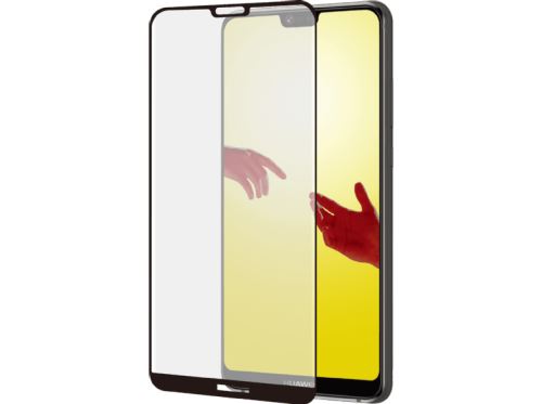 Azuri Curved Tempered Glass Rinox Armor Black Frame P20 Lite
